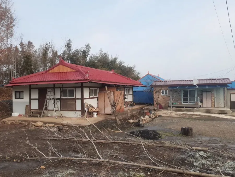 약 25평 노후 시골집 리모델링 전 원본 외관 사진