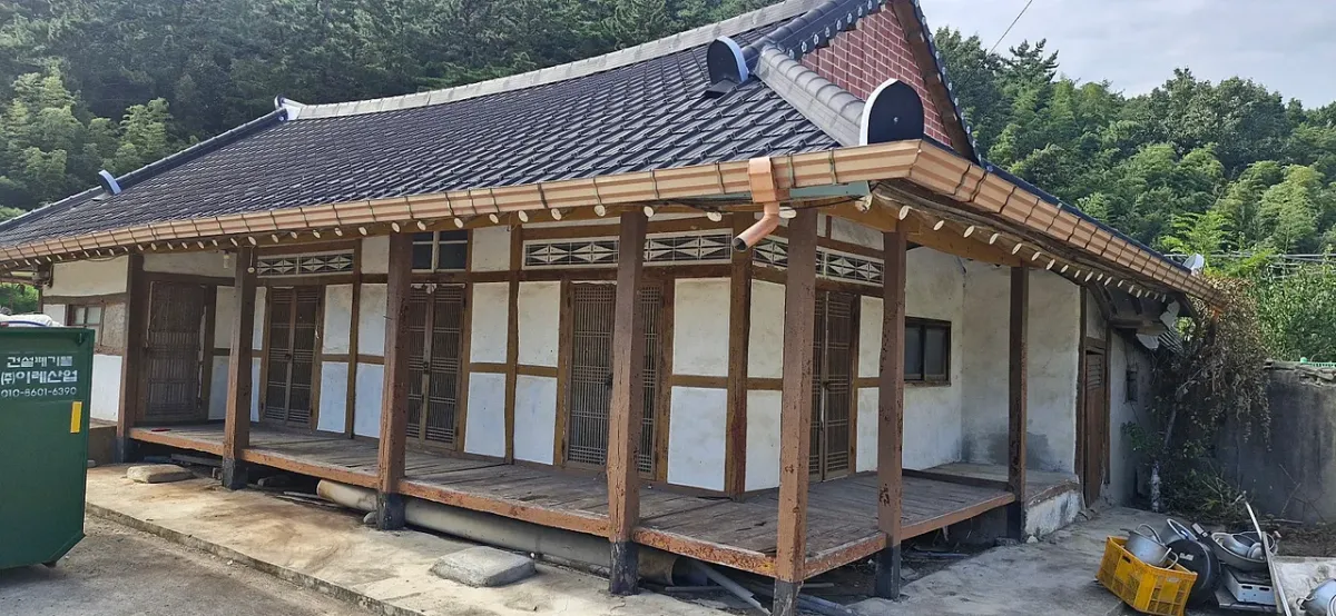 약 20평 노후 시골집 리모델링 전 원본 외관 사진