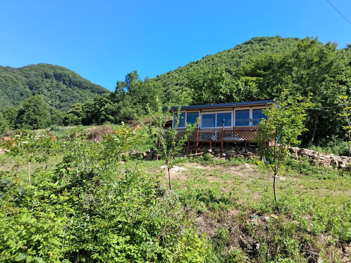 충북 영동군 심천면 402평 농막 매물 전경
